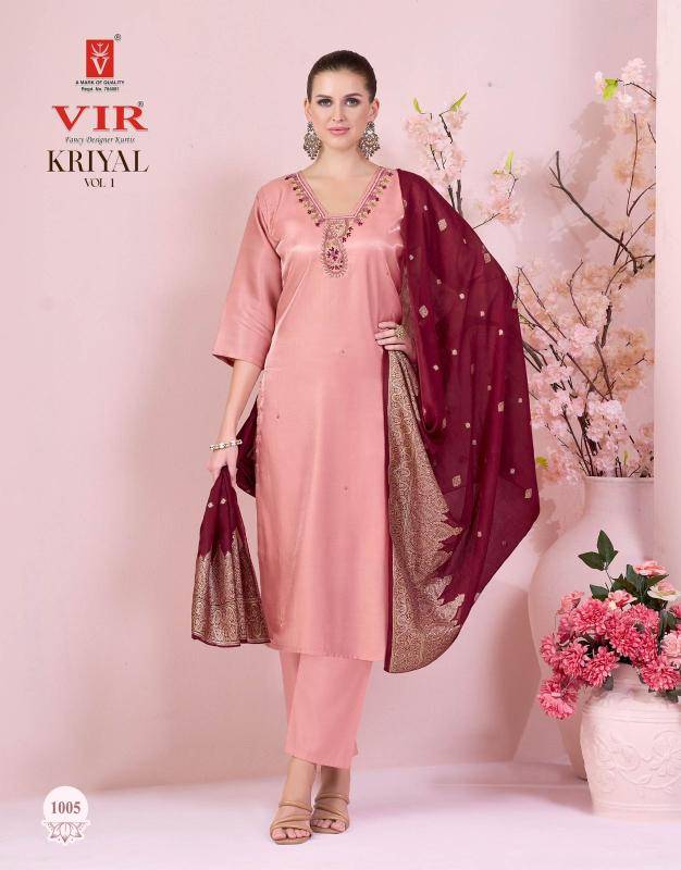 Vir kriya vol 1 Ladies kurti wholesale